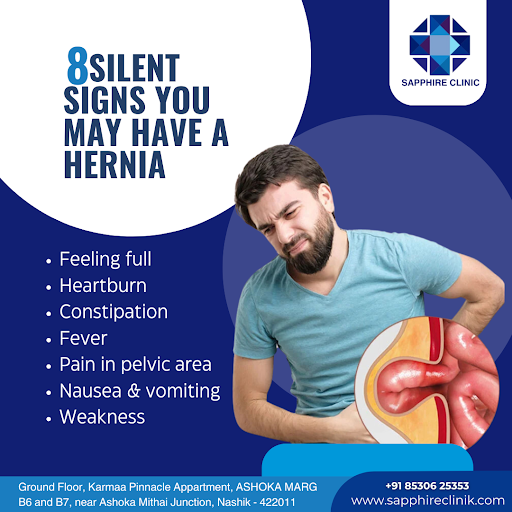 Silent Signs & treatment of Hernia in Nashik